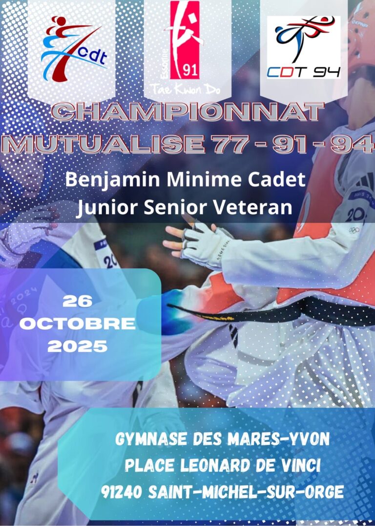 championnat essonne taekwondo 91